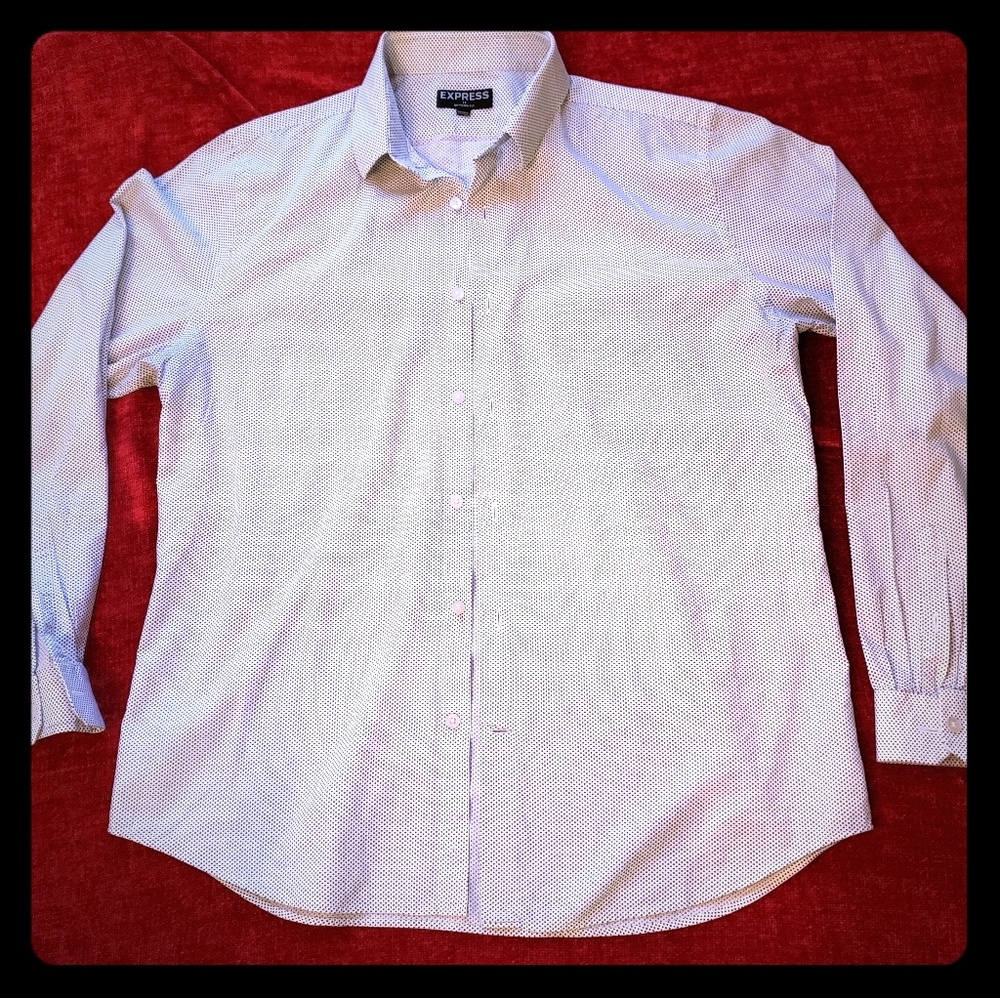 Men Express Long Sleeve Button Down